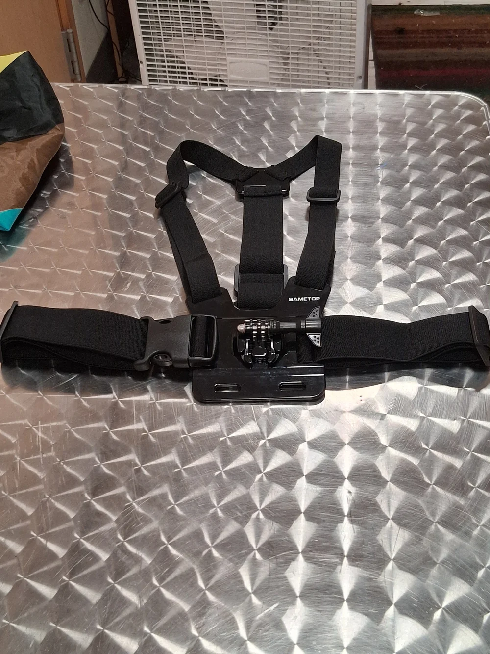 New SAMETOP Black Chest Mount Harness for Action Cameras